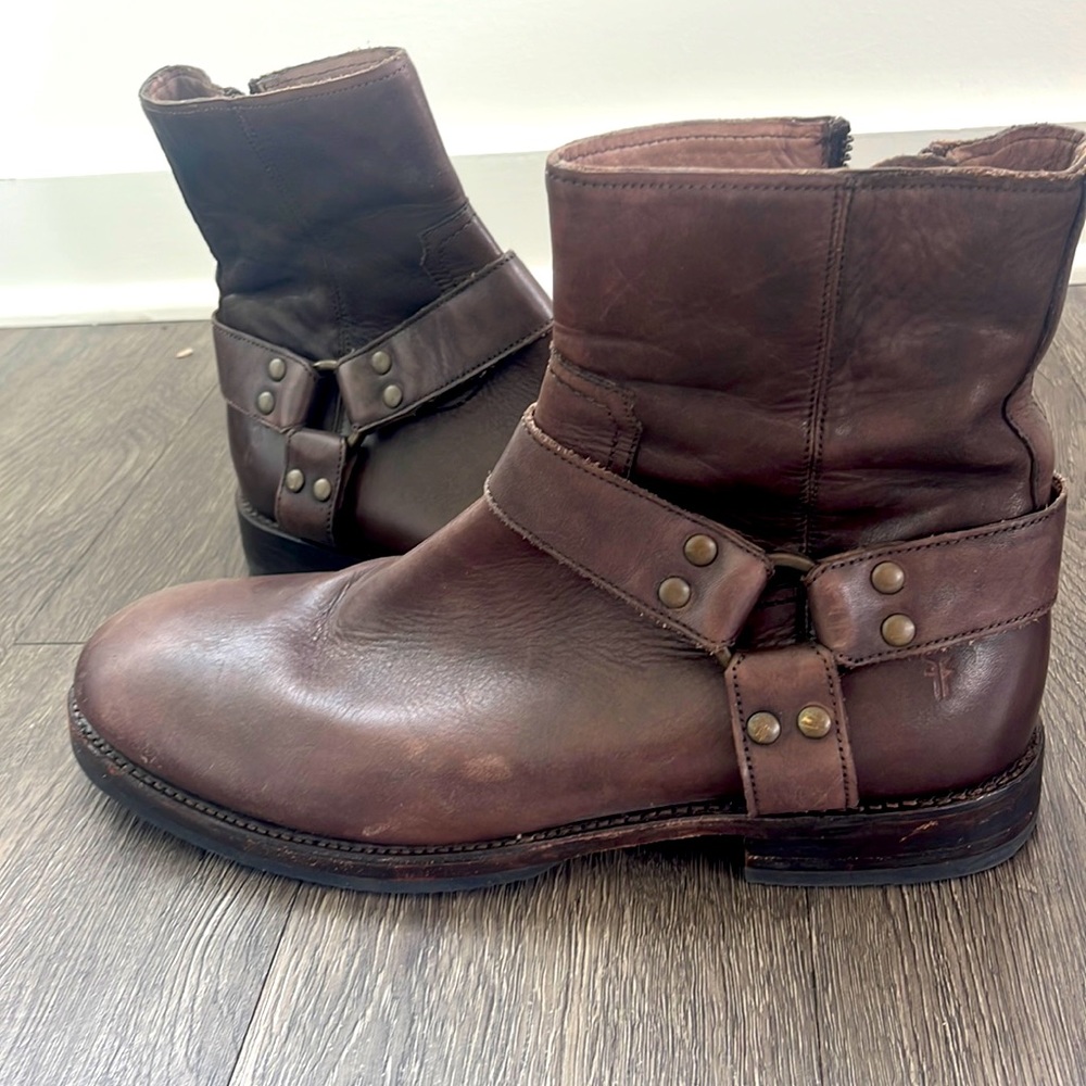 Frye Boots, Dark Brown 10.5